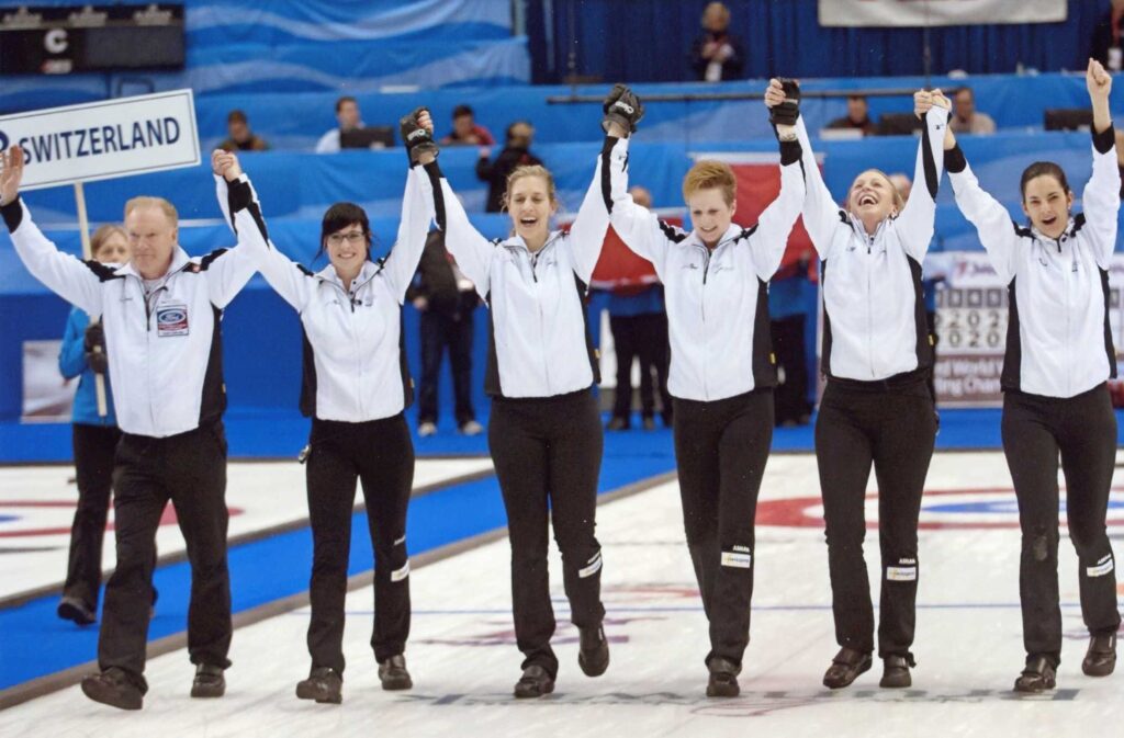 2014 World Women's Curling Champions - white uniforms